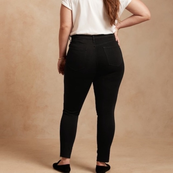 NWT! Banana Republic Premium Denim Black High Rise + Skinny - Multiple🔹 - Picture 9 of 16